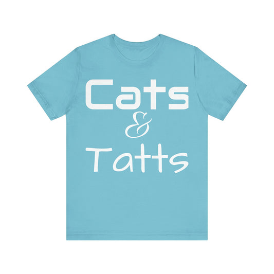 "Cats&Tatts" Short Sleeve Tee